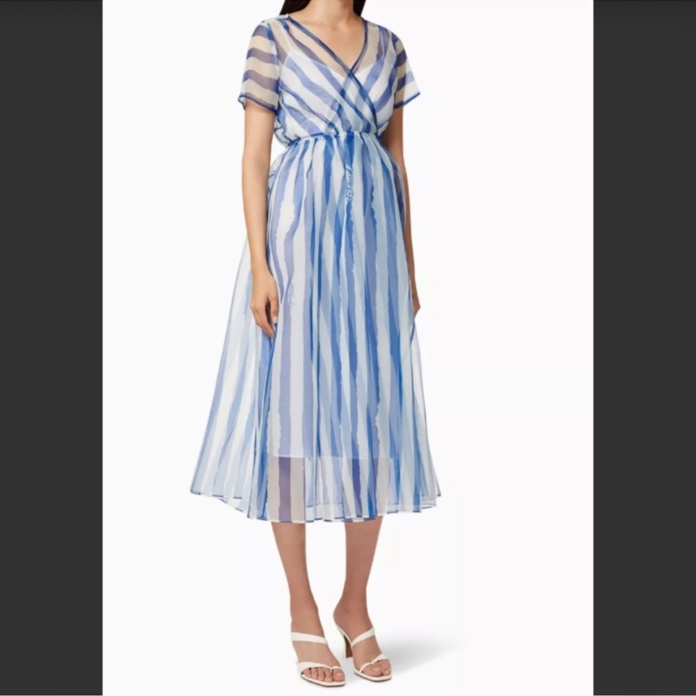 ‼️‼️LAST CHANCE‼️STAUD blue filippa dress